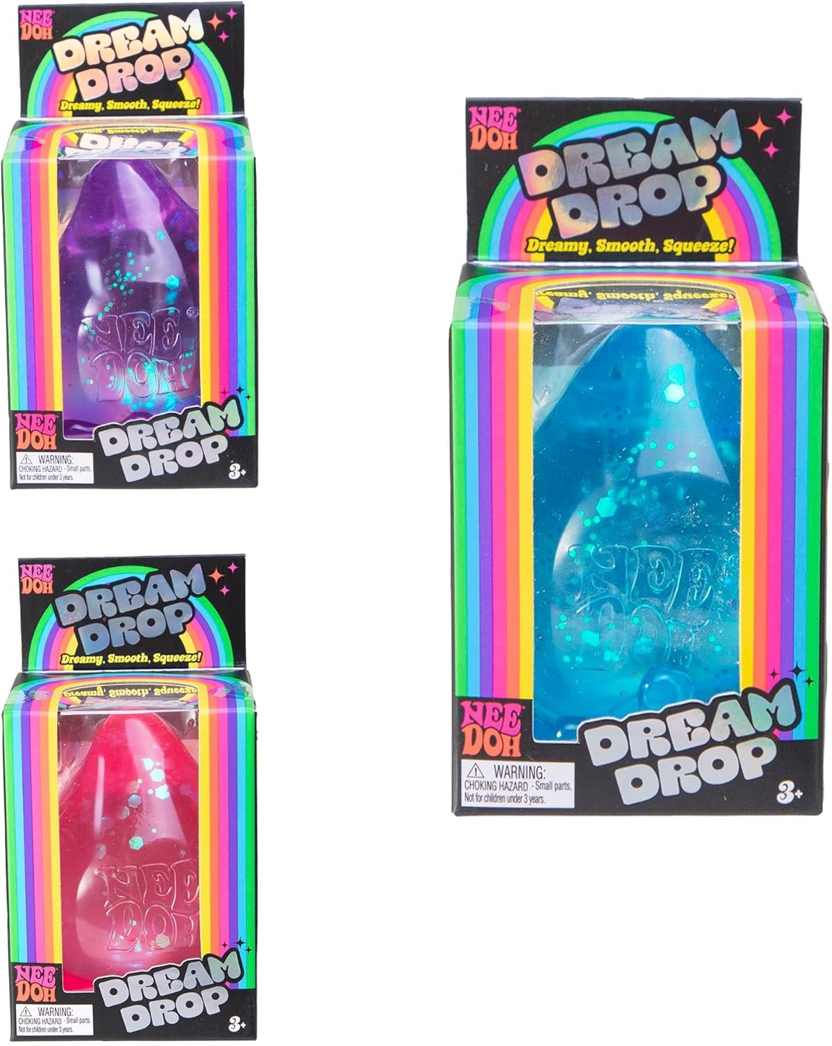 NeeDoh Dream Drop pink thumbnail